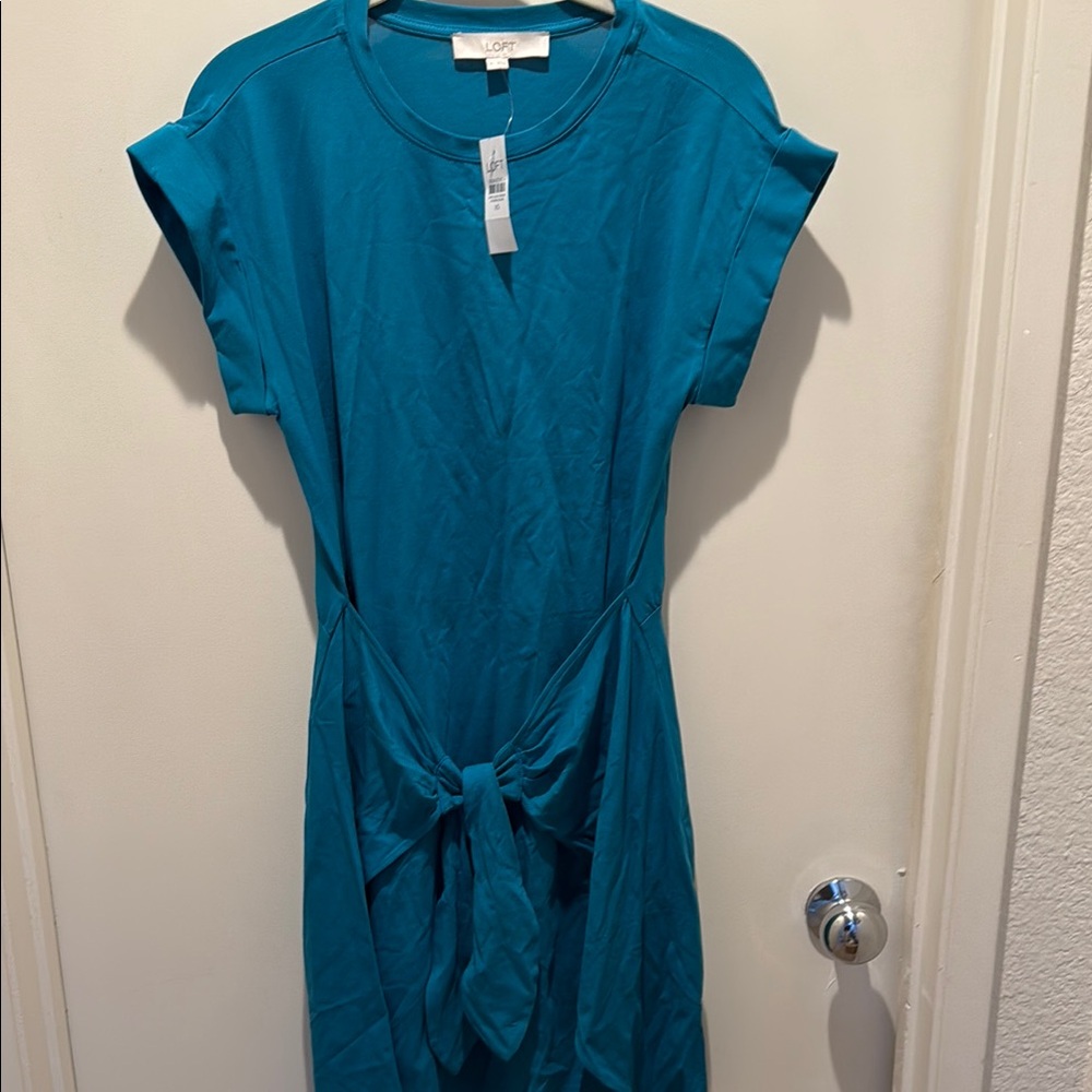 LOFT Teal Dress